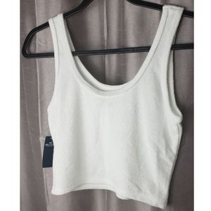 Hollister Terry Cropped Tank